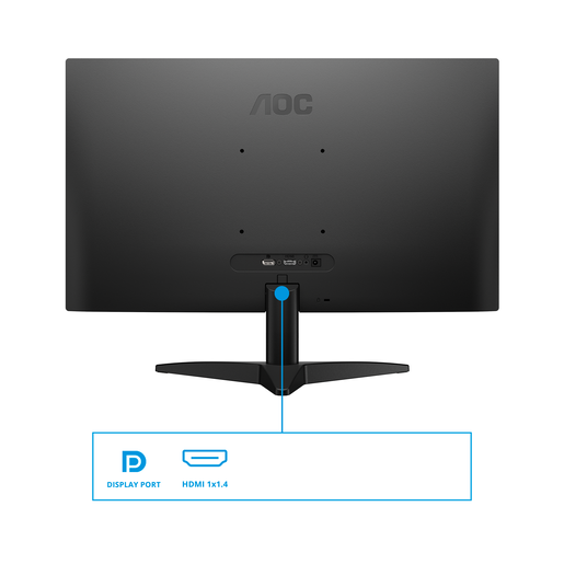 AOC monitor 24B36X, 23.8" FHD, IPS, 144Hz, 0,5ms, HDMI, DP