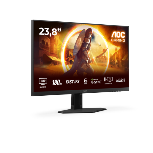 AOC monitor Q24G4RE 23,8", QHD, HDMI, DP, 180Hz