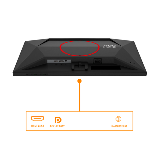 AOC monitor Q24G4RE 23,8", QHD, HDMI, DP, 180Hz