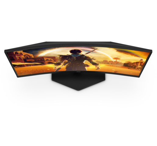 AOC monitor C24G42E, 23.8" FHD, IPS, 180Hz, 1ms, zakrivljeni, HDR10, 2xHDMI, DP, zvučnici