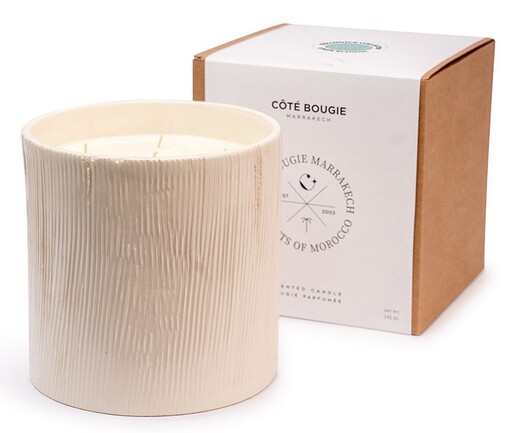 Mirisna svijeća Striée White, XL