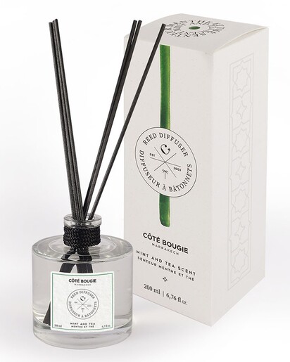Aroma difuzor sa štapićima, menta & čaj, 200 ml