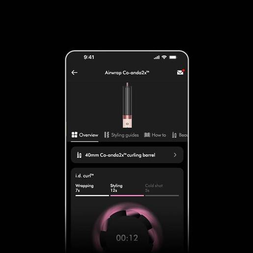 Dyson uređaj za stiliziranje i sušenje kose Airwrap Co-anda2x Straight+Wavy, Ceramic pink/Rose gold