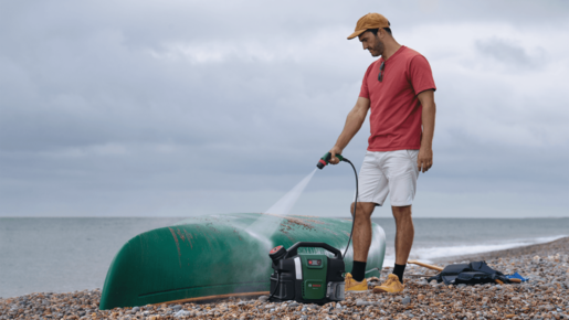 BOSCH aku visokotlačni čistač Fontus 18V, 2.0Ah, 20 bar, 6L