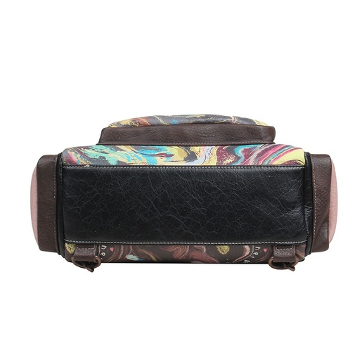 Torba/Ruksak fashion Janet mini Golden Time, 34x14x29 cm