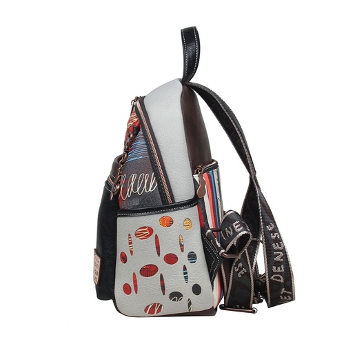 Ruksak fashion Janet mini Tempus Fugit, 25x15x31 cm