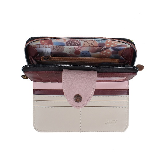 Novčanik fashion Janet mini Golden Time, 19.5x3x10 cm