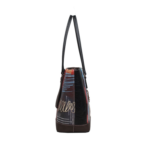 Torba fashion Janet mini Tempus Fugit, 40x14x28 cm