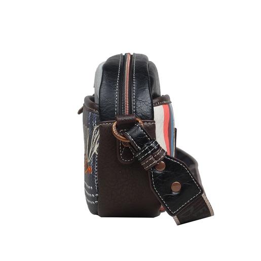 Torba fashion Janet mini Tempus Fugit, 24x7x18 cm