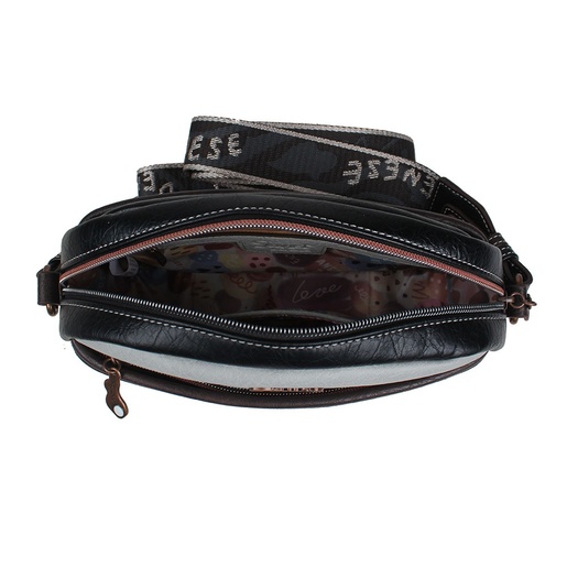 Torba fashion Janet mini Tempus Fugit, 24x7x18 cm