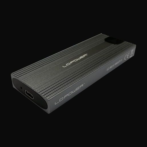 LC-Power kućište m.2 NvME, 2280, USB 3.2 G1 C/A, kućište za HDD