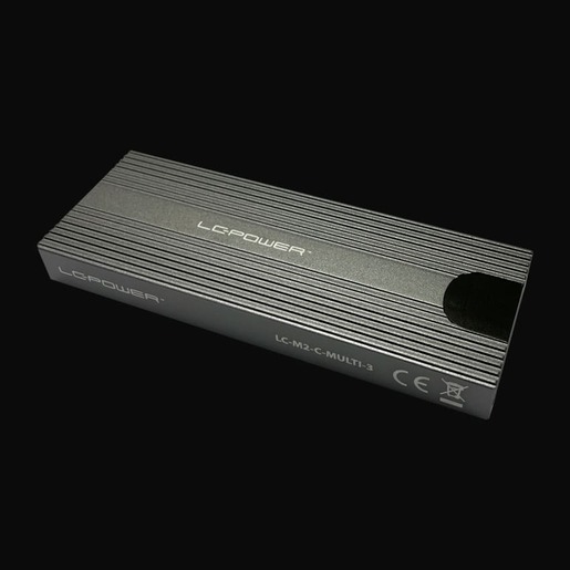 LC-Power kućište m.2 NvME, 2280, USB 3.2 G1 C/A, kućište za HDD
