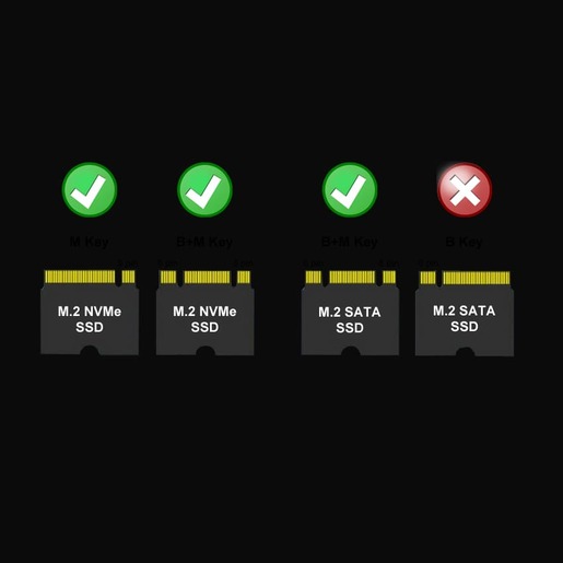 LC-Power kućište m.2 NvME, 2280, USB 3.2 G1 C/A, kućište za HDD