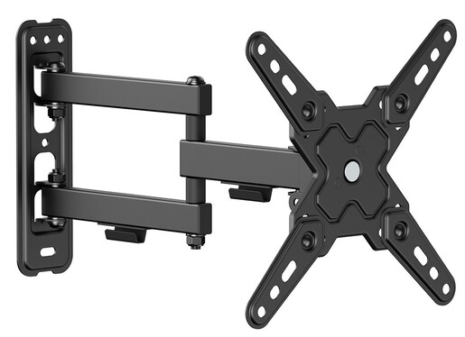 BIT FORCE nagibno-okretni nosač za TV s ručkom, SHIELD WMH-43-FM, 13-43"