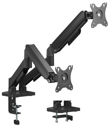 BIT FORCE nagibno-okretna stolna ručka za 2 monitora, BRACKET DMA-32-2M, 17-32"
