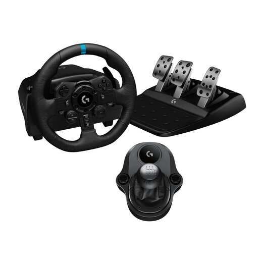 Logitech G923 Driving Force gaming volan + Shifter Logitech Driving Force mjenjač (991-000531)