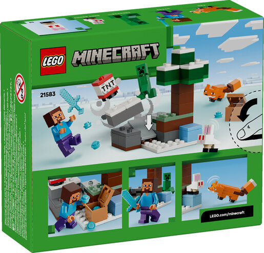 LEGO® Minecraft® Steveova pustolovina u tajgi 21583