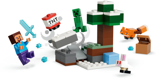 LEGO® Minecraft® Steveova pustolovina u tajgi 21583