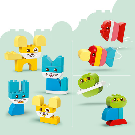 LEGO® DUPLO® Slatki kreativni ljubimci 3 u 1 10477