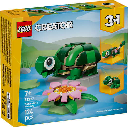 LEGO® Creator Kornjača s cvijetom lopoča 31377