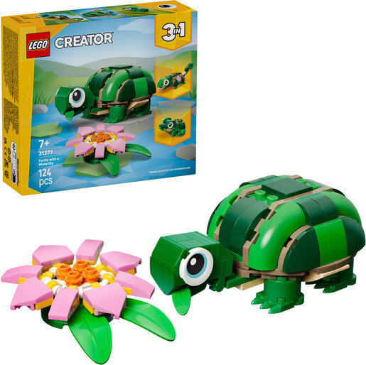 LEGO® Creator Kornjača s cvijetom lopoča 31377