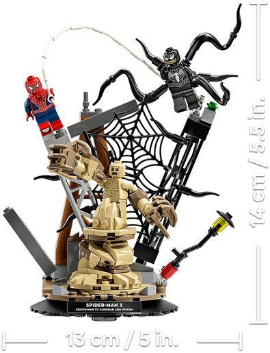 LEGO® Marvel Epska bitka: Spider-Man protiv Sandmana 76334