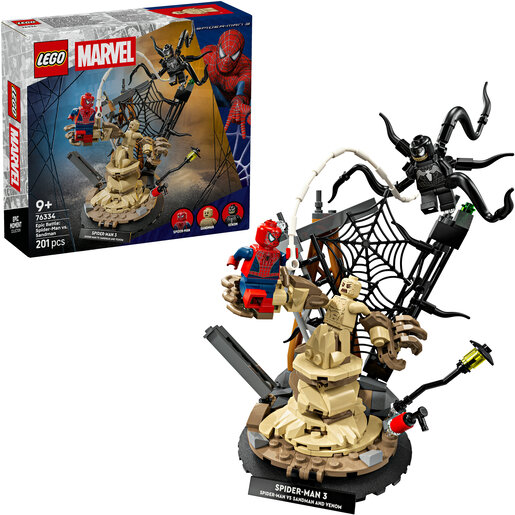 LEGO® Marvel Epska bitka: Spider-Man protiv Sandmana 76334