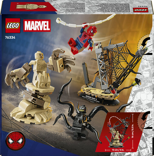 LEGO® Marvel Epska bitka: Spider-Man protiv Sandmana 76334