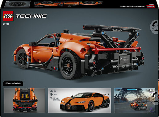 LEGO® Technic Sportski hiperautomobil Bugatti Chiron Pur 42222