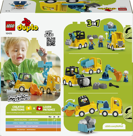 LEGO® DUPLO® Građevinska vozila 3 u 1 10475