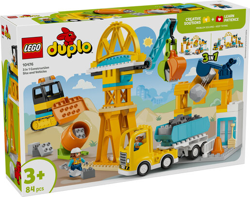 LEGO® DUPLO® Gradilište i vozila 3 u 1 10476