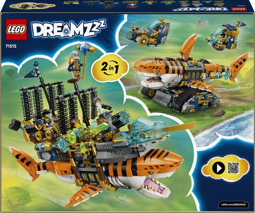 LEGO® DREAMZzz™ Tigrasti morski pas tenk 71515