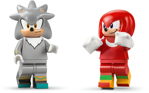 LEGO® Sonic the Hedgehog™ Silverov auto protiv Knucklesova čudovišnog kamiona 77118