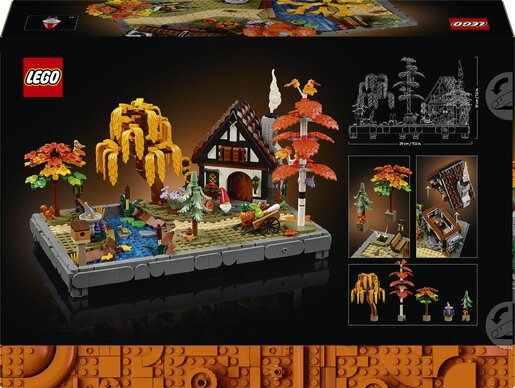 LEGO® Icons Koliba s vrtom u jesen 11372