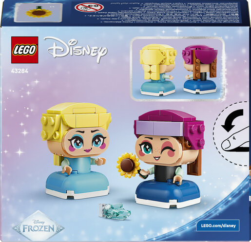 LEGO® Disney Princess Male Ana i Elza 43284