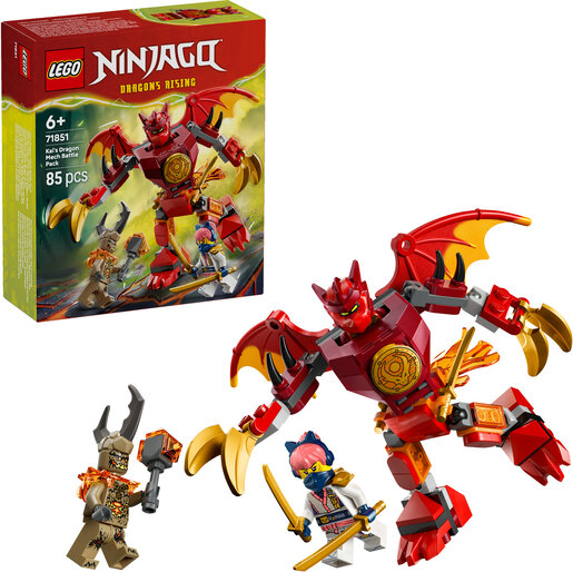 LEGO® NINJAGO® Bojni komplet s Kaijevim mehaničkim zmajem 71851