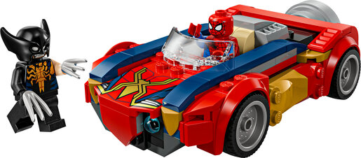 LEGO® Marvel Spider-Man u automobilu protiv Venomiziranog Wolverinea 76336