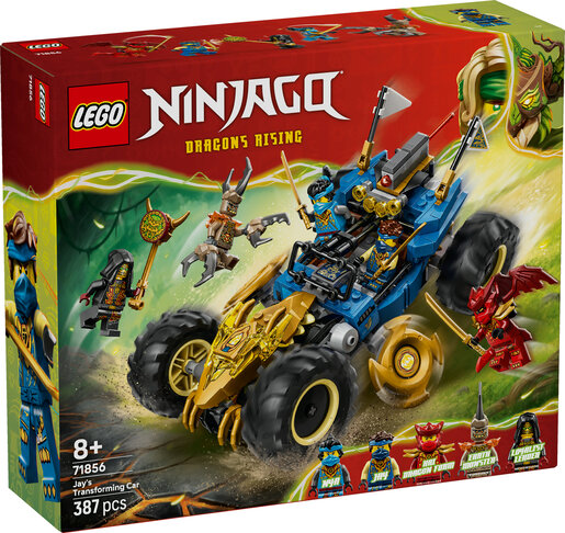 LEGO® NINJAGO® Jayev automobil koji se transformira 71856