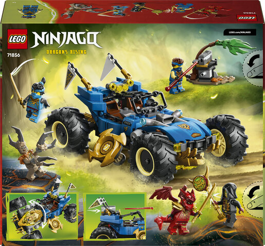 LEGO® NINJAGO® Jayev automobil koji se transformira 71856