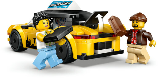 LEGO® City Žuti taksi 60487