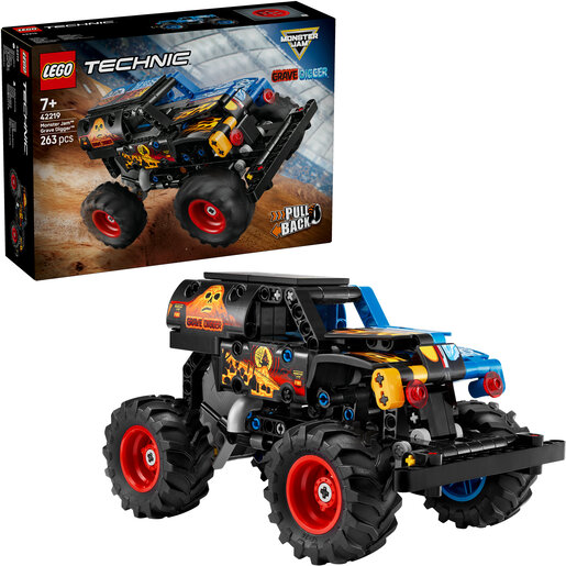 LEGO® Technic Monster Jam™: Vatra i led, Grave Digger™ 42219