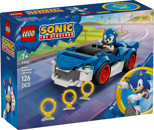 LEGO® Sonic the Hedgehog™ Sonic: Munjeviti automobil 77117