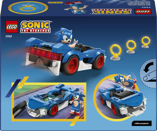 LEGO® Sonic the Hedgehog™ Sonic: Munjeviti automobil 77117