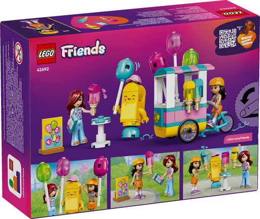 LEGO® Friends Pokretni štand sa sladoledom i balonima 42692