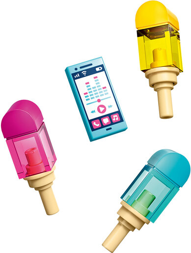 LEGO® Friends Pokretni štand sa sladoledom i balonima 42692