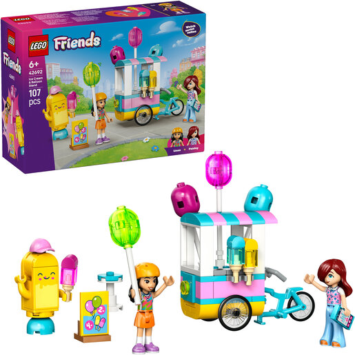 LEGO® Friends Pokretni štand sa sladoledom i balonima 42692