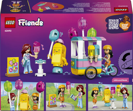 LEGO® Friends Pokretni štand sa sladoledom i balonima 42692