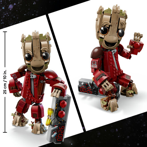 LEGO® Marvel Groot u odijelu Ravagera 76341