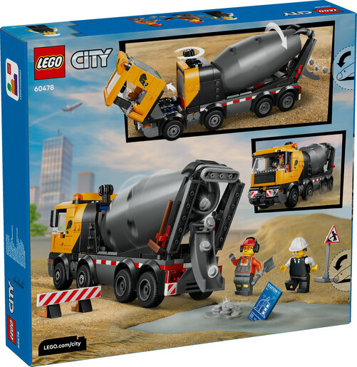 LEGO® City Miješalica cementa 60478