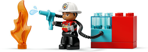 LEGO® DUPLO® Vatrogasni kamion s crijevom i vatrogasac 10473